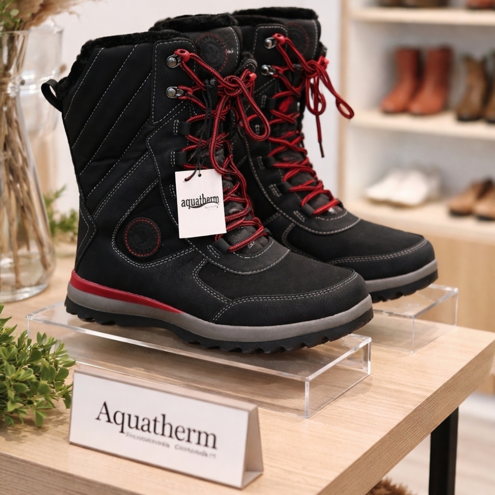 Aquatherm Santana Canada Waterproof Winter Boots – Size 8M